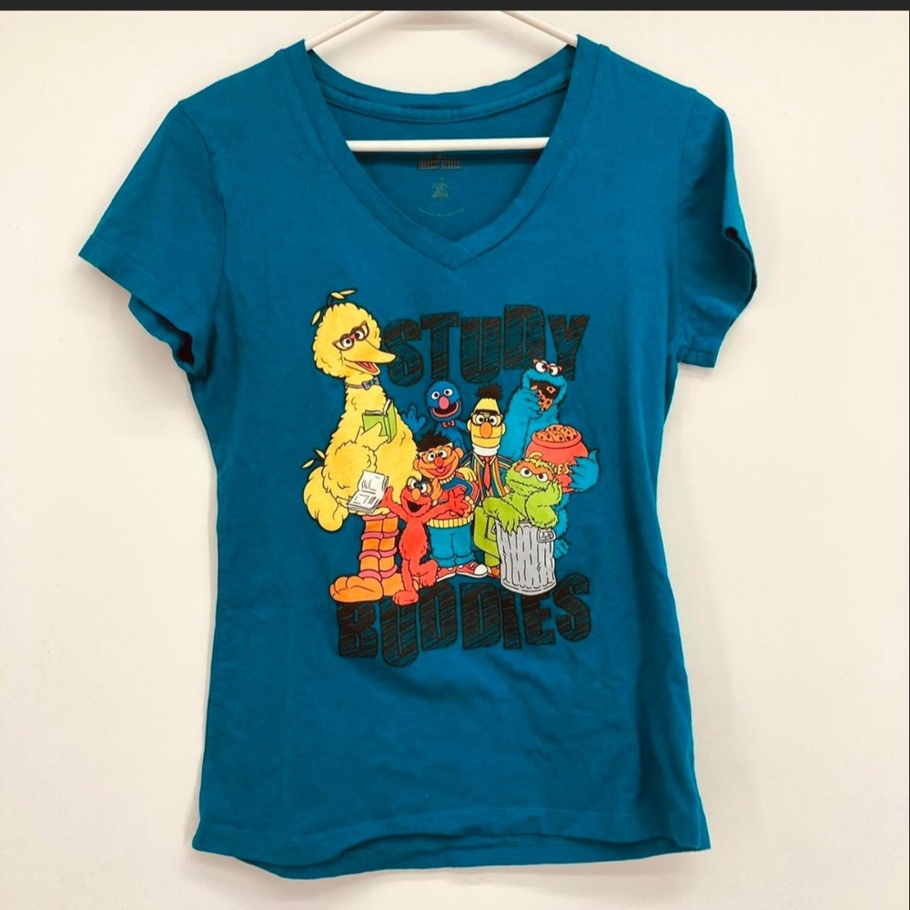 Sesame Street Graphic Tee in Blue